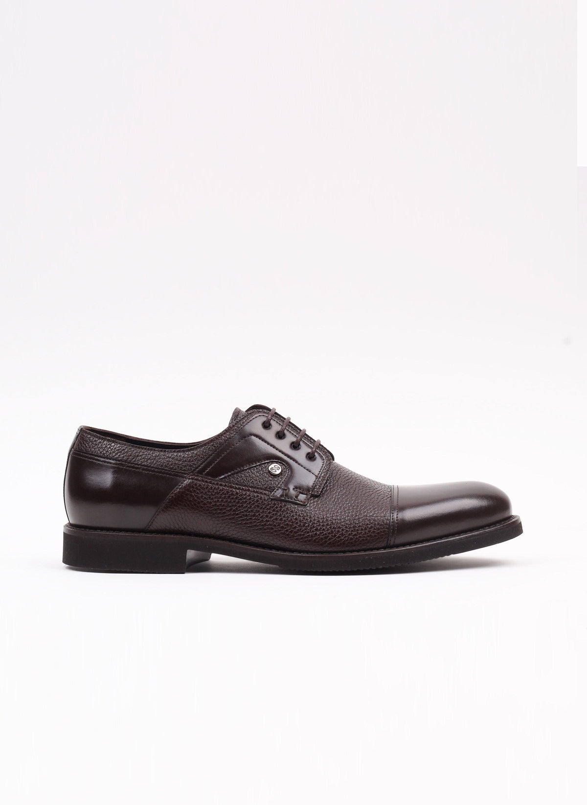Kahverengi Flother Deri Erkek Klasik Ayakkabı - Oggi Shoes