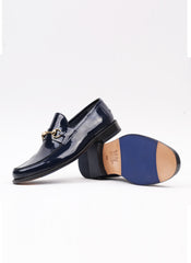 Lacivert Rugan Klasik Kösele Taban Erkek Ayakkabı