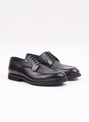 Kahverengi Flother Baskı Klasik Erkek Ayakkabı - Oggi Shoes